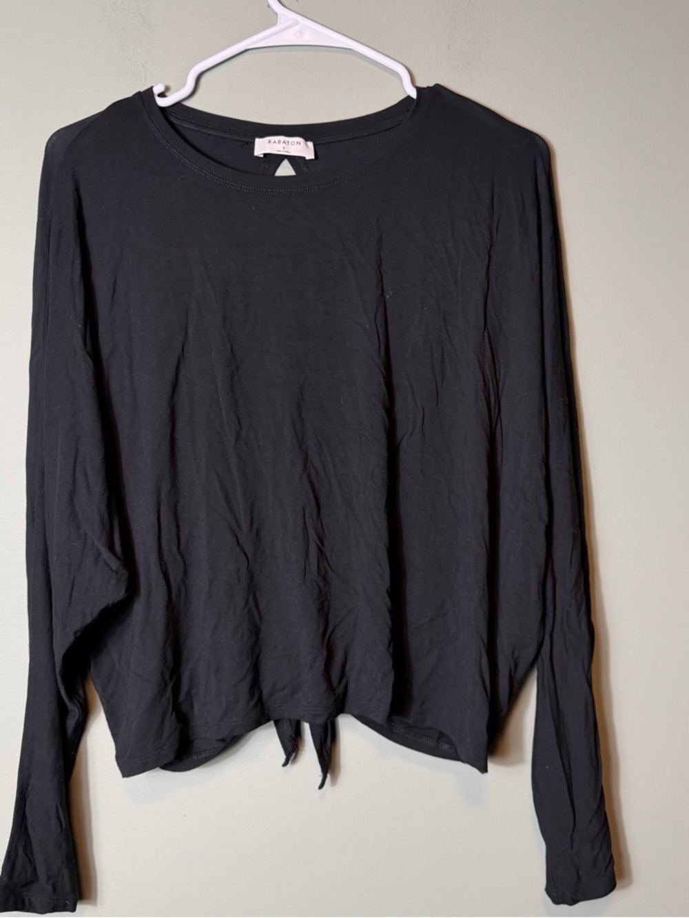 Aritzia Black‎ Babaton Lonny Shirt Small Black
